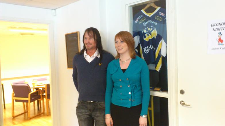 Kent Söderholm och Annie Lööf